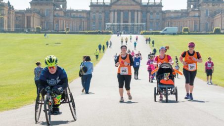 One 2,000 Brave The Cold To Run At Blenheim
