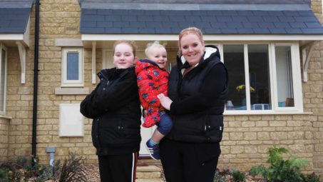 Residents enjoy first christmas in long Hanborough’s affordable homes