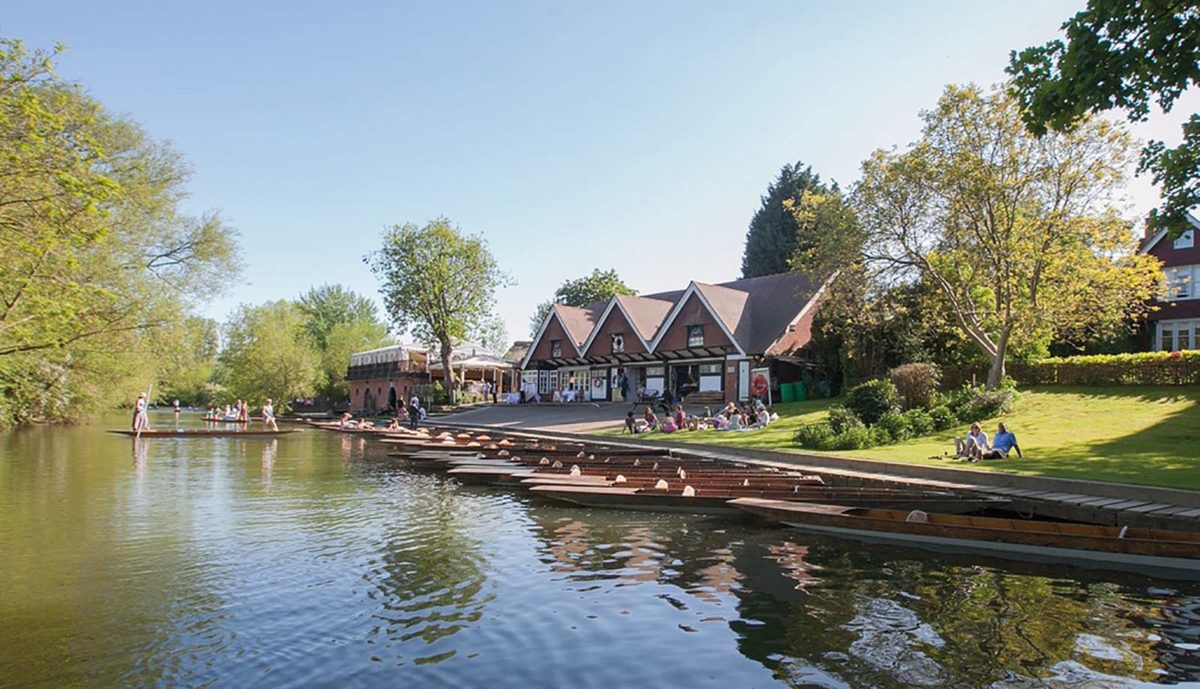 Cherwell boathouse View from the River