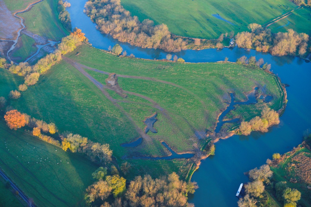 Aerial view River of Life