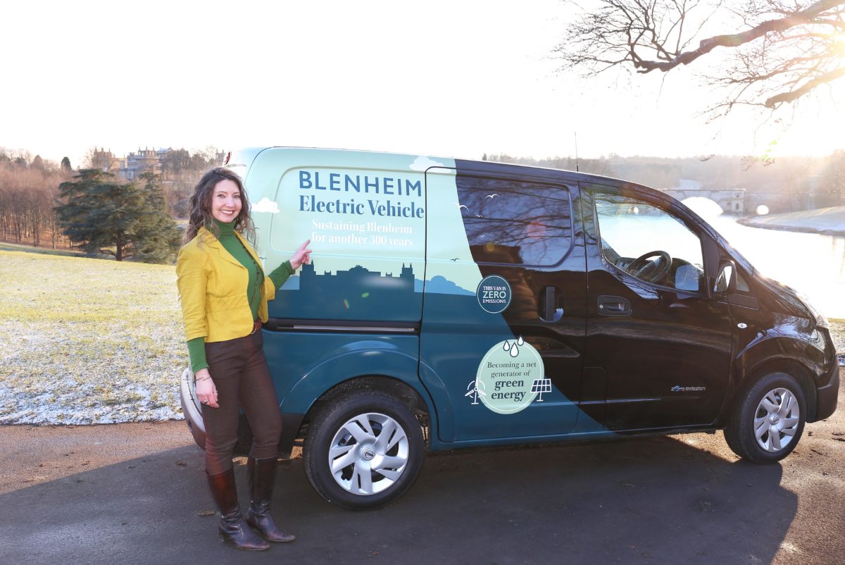 Blenheim Palace Electric Van