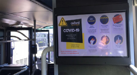 Oxford Bus Company COVID alerts
