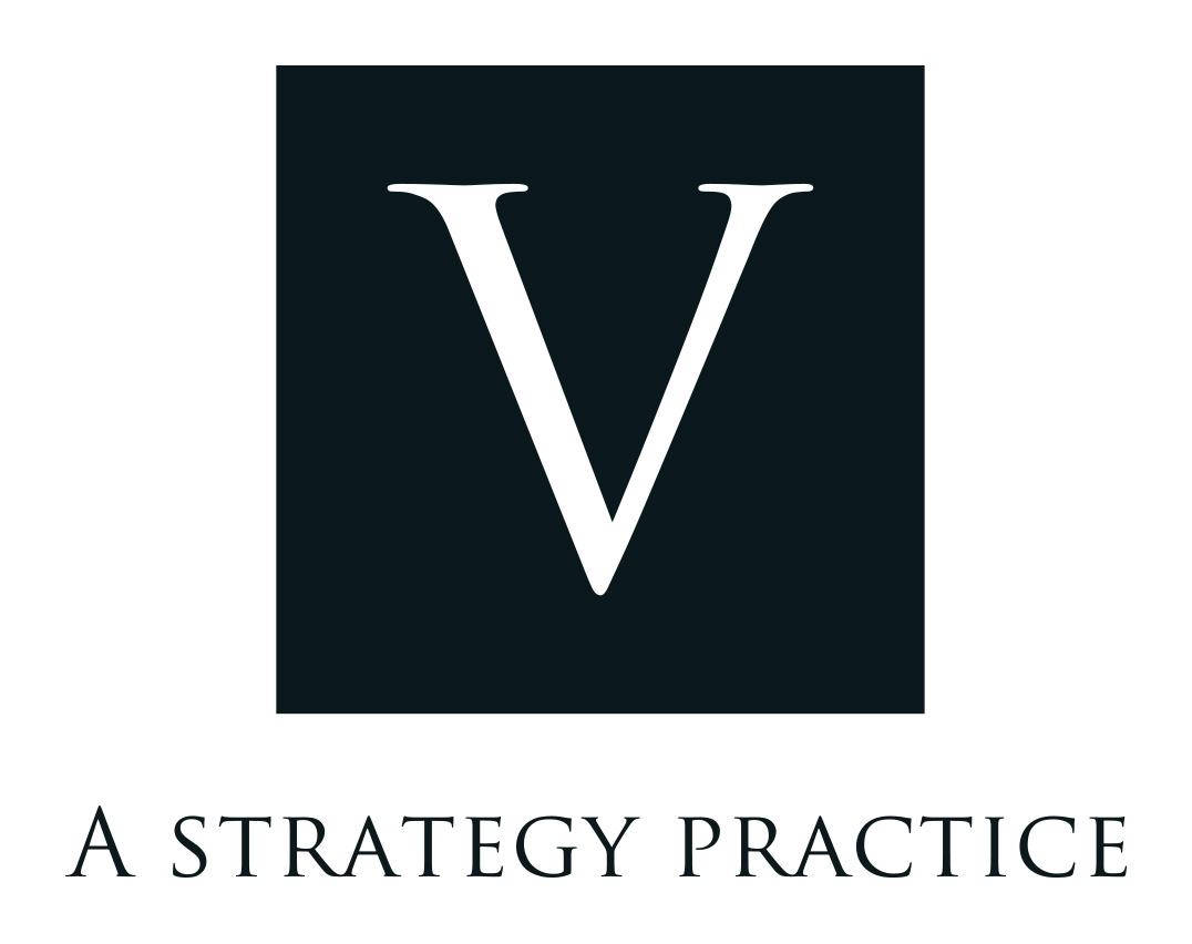 V logo