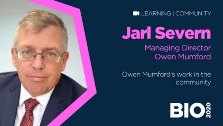 Owen Mumford’s work in the community with Jarl Severn