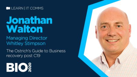 The Ostrich's Guide to Business recovery post C19 with Jonathan Walton