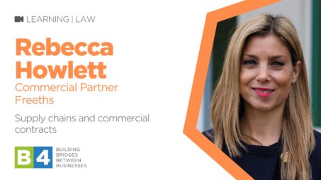 Is there a missing link in your chain? With Rebecca Howlett of Freeths