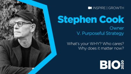 What’s your WHY? Who cares? Why does it matter now? with Stephen Cook of V. Purposeful Strategy