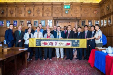 The Lord Mayor of Oxford, Councillor Colin Cook, signed the MoU on behalf of the City of Oxford and Oxfordshire