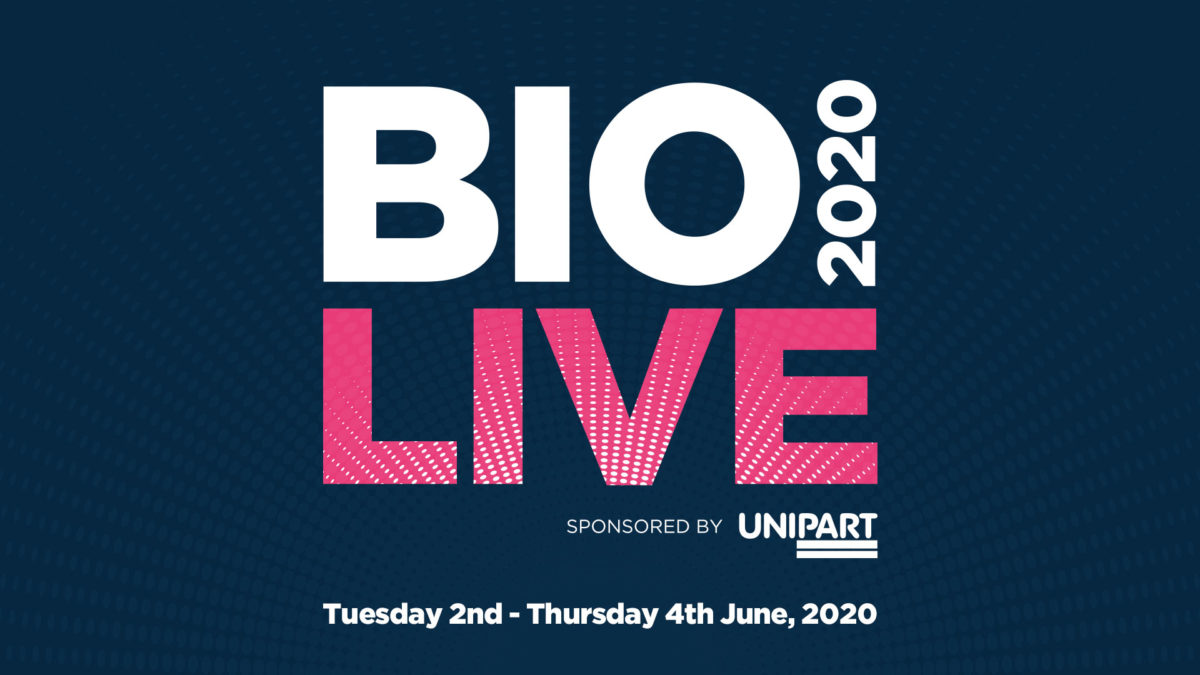 BIO2020 LIVE to take place 2nd to 4th June