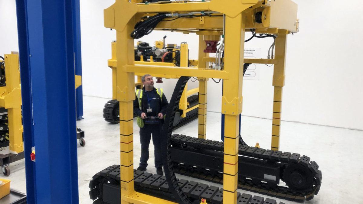 Panel Lifter manufacture at the new Coventry facility