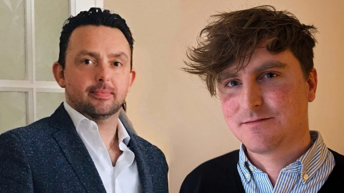 Versantus new recruits: Christian Fitz-Gibbon and Jasper Mole