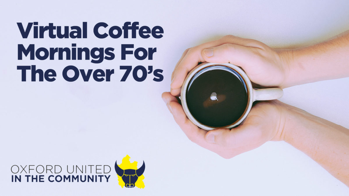 Virtual coffee mornings for the over 70's