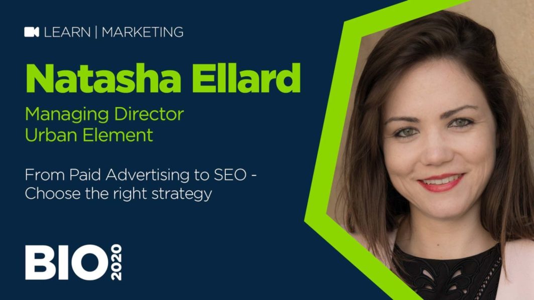 From Paid Advertising to SEO – Choose the right strategy with Natasha Ellard of Urban Element
