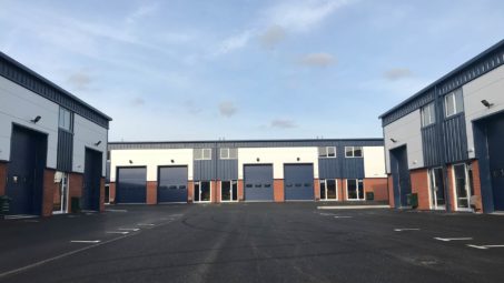 Stanley Court, Glenmore Business Centre, Witney - Terraces of New Industrial Units 2020