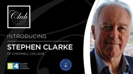 Stephen Clarke, Principal of Cherwell College