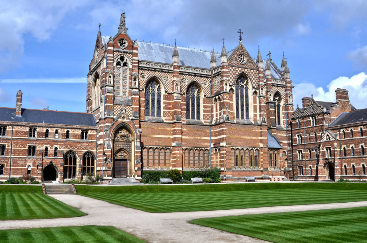 Keble’s original brick Victorian building, described as ‘one of the finest of its date in England'